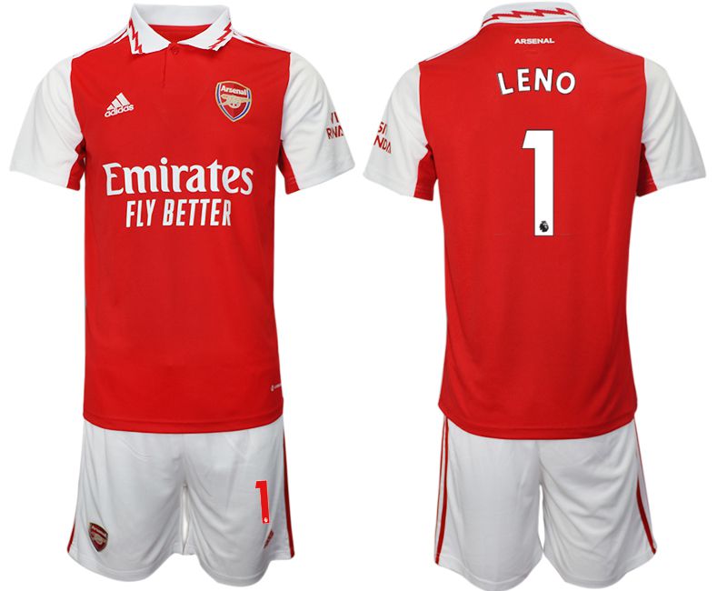 Cheap Men 2022-2023 Club Arsenal home red 1 Soccer Jersey